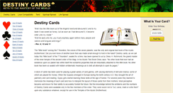 Desktop Screenshot of destinycards.org